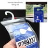 Gasedin 2 PCS Handicap Placard Holder, 11.6"×5" Ultra Transparent Parking