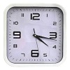 Argenmexwatch Reloj De Pared Clasico Silencioso Cuadrado Vintage