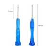 Mini Slotted and Phillips Screwdriver Set, PH00 Cross Head and