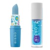 Duo/Kit Gloss Brillo Labial Mágico Bissú Mora Azul