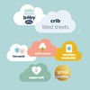 Silentnight Safe Nights Crib Size Fitted Sheets Set 100 Pour