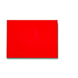 25 Dry Erase Magnet Shelf Labels 3" x 3" - Red - 20 mil