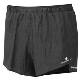 Ronhill Running, Men's Tech Race Short, All Black, Size S