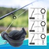 6 PCS 7ft Braided Mesh Fishing Rod Sleeve Protector |