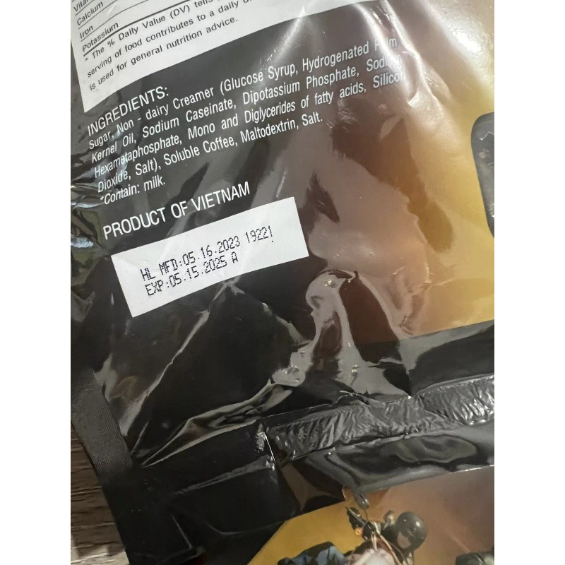 Trung Nguyen G7 instant 3in1 strong x2 coffee 24 sticks