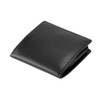 Kipris 4441 Box Calf Coin Purse (Box Type), Black