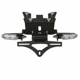 WEIXINRACING License Plate Holder Rear Fender Eliminator Tail Tidy LED Indicator Turn Signal Blinker Kit Compatible with CRF1100L Africa Twin/Adventure/DCT 2020-2024 XL750 TRANSALP 2023 2024