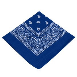 Love My Fashions® Bandana Scarf for Men and Women Paisley Print Headband, Neck Scarf, Face Covering & Headwear Reusable Cotton Handkerchief for Outdoor Festivals Sports Hiking