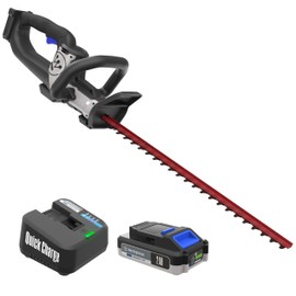 Westinghouse 20V Cordless Hedge Trimmer, 22 Inch Dual-Action Steel Blades, 2.0Ah Battery and Charger Included