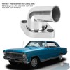Water Neck Thermostat Housing 8459BK 15° Swivel Silver Thermostat Housing