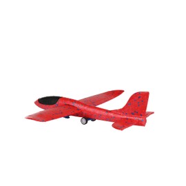 JAMARA Aeroplane Toy - High-Quality Throwing Glider with Catapult - Extra Robust Polystyrene Aeroplane with Flight Range up to 20 m - Children's Aeroplane with 34 cm Wingspan