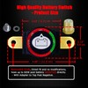 Ampper Side Post Battery Disconnect Switch 12V - 48V, Marine