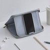 kleid 8553-04 A5 Stand Carry Note Case Blue Gray