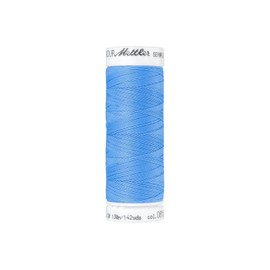 Mettler Seraflex Elastic Sewing Thread 130 m Blue Colour 818