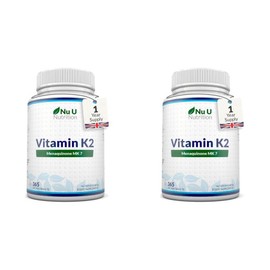 Nu U Nutrition Vitamin K2 MK7 200mcg Vegan Tablets Nu U Nutrition Vitamin K2 MK7 200mcg Vegan Tablets, 2, 365 Tablets / Nu U Nutrition Vitamin K2 MK7 200mcg Vegan Tablets 뉴유뉴트리션 비타민 K2 MK7 200mcg 비건 타블렛, 2개, 365정