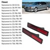 2pcs Front Side Marker Light Cover Lens 63141377849 Replacement for