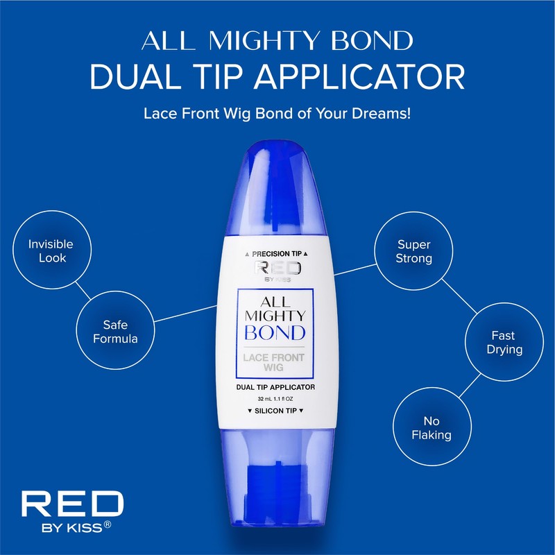 Red by Kiss All Mighty Bond Lace Front Wig Glue,