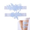 2 PCS Wedding Garters, Brounit - Wedding Garters Set for