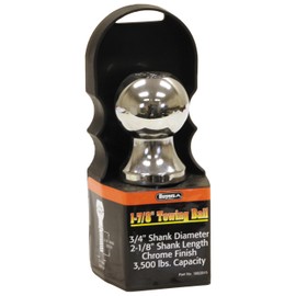 Buyers Products 1802015 Chrome 1.875" x 0.75" x 2.125" Ball