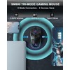 SOLAKAKA SM600 Honeycomb Shell Gaming Mouse Wireless,Tri-Modes BT5.1/2.4G Wireless/Type-C Wired