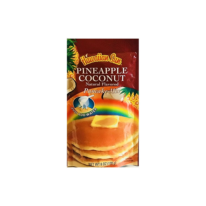 Hawaiian Natural Flavored Pancake Mix! Choose From Macadamia Nut Flavors!