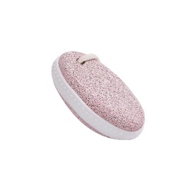 PACKOVE Oval Pumice Stone Foot Care Tool Removing Stone for Smooth Feet Lightweight and Portable Foot Rubbing Tool for Dead Skin Removal Pink Color