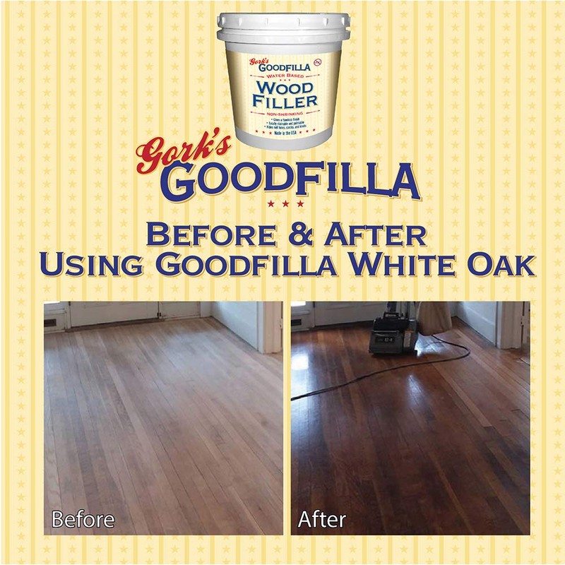Goodfilla Maple Beech Pine,1 Quart (3.5lbs) Wood and Grain Filler,