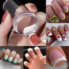 Transparent Nail Art Stamp Jelly Silicone Printing Nail Polish Stamping