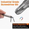 HARFINGTON PZ3 Screwdriver Bit 1/4" Hex Shank 25mm/1" Length Magnetic