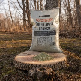 Whitetail Products Gone Wild, Green Apple Crunch Deer Attractant, 40lb Bag