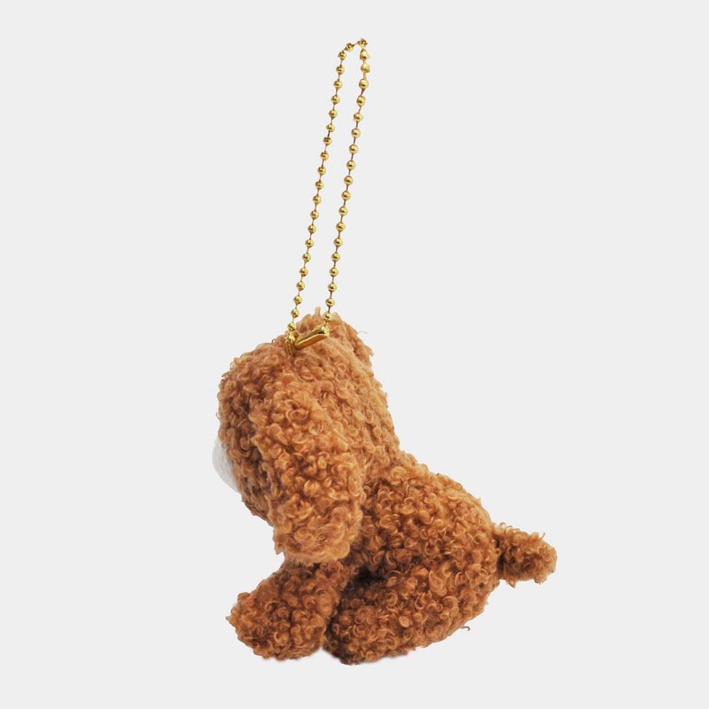 Skater ZBCM1-A Plush Toy Ball Chain Mascot Pompon's Dog