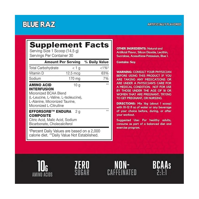 Bsn Amino X 30 Servicios 435 Gr Aminoácidos Todos Los