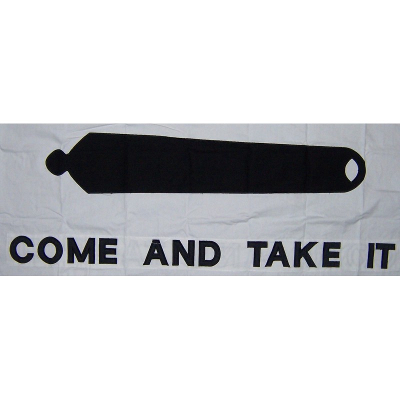 GONZALES GONZALEZ TEXAS COME AND TAKE IT FLAG 3x5 ft