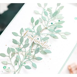 Lapoo Wicker 3D Backgrounds Frame Metal Cutting Die for Scrapbooking, New Cutting Dies DIY Album Card Making Decor Paper Craft Metal Die Cuts Party Wedding Decorations (Wicker 6.1 x 4.1 in)