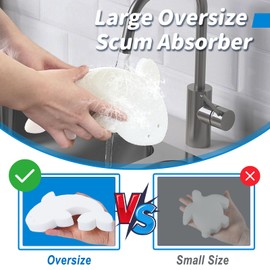 2 Pack Hot Tub Scum Absorber Sponge HOICATED Dolphin Oil Absorbing Scum Sponge for Inflatable Hot Tub Spa Swimming Pool Perfect Pool Hot Tub Accessories Cleaner