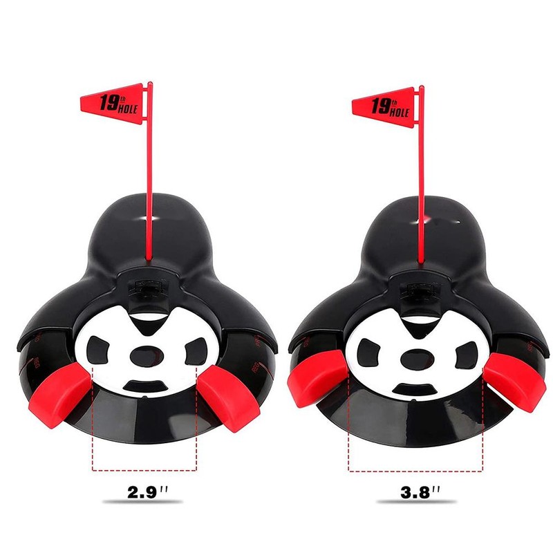 Automatic Putting Cup Balls Returning Practice Training Aid with Flag