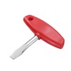 Sourcing Map T Handle 12mm Flat Head Screwdriver with Plastic