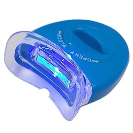 Home Appliances Mini Handheld Teeth Whitening LED Accelerator Light with Battery Blue (Blue)