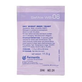 Fermentis SafAle WB-06 Beer/Ale Yeast - Pack of 1 - With North Mountain Supply Freshness Guarantee