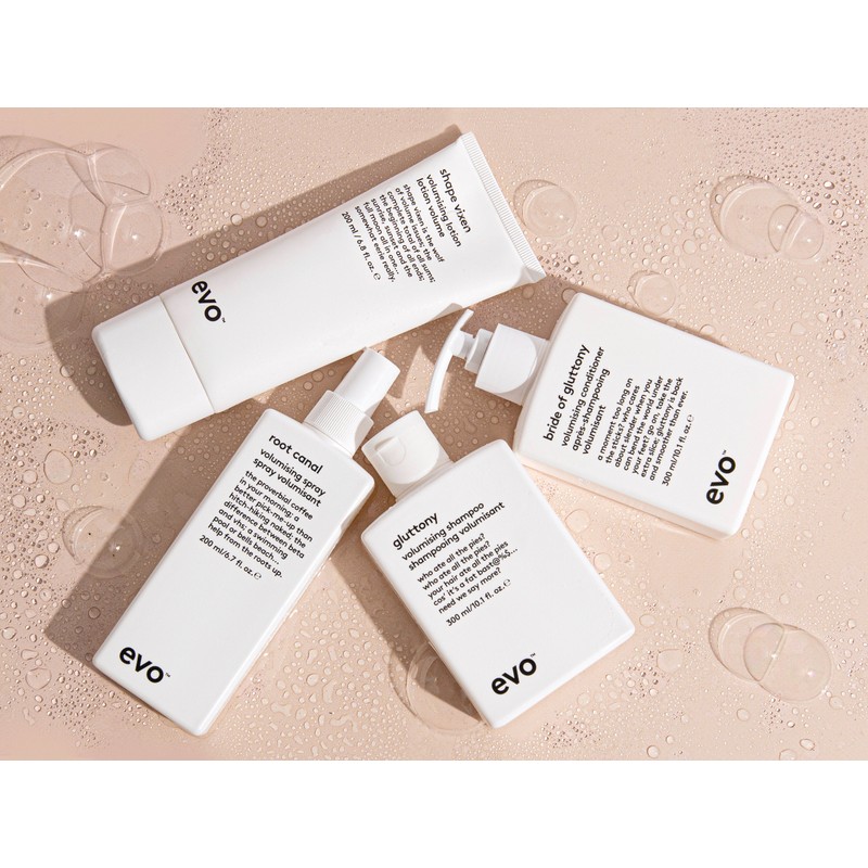 Evo Bride of Gluttony Volume Shampoo and Conditioner 300ml Bundle