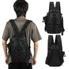 Backpack Knapsack Shoulder Messenger Bag Fishing Mountaineering Outdoor Lure Bagblack
