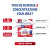 Equilibra, Memoria e Concentrazione, 30 Compresse Triplo-Strato, con Ferro, Zinco,