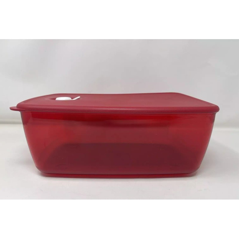 Tupperware Rock N Serve Rectangular Microwave Set of 2 6Cup