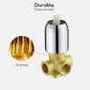 Decaura Watermark Shower Mixer Tap Wall Pin Lever Bathtub Faucet