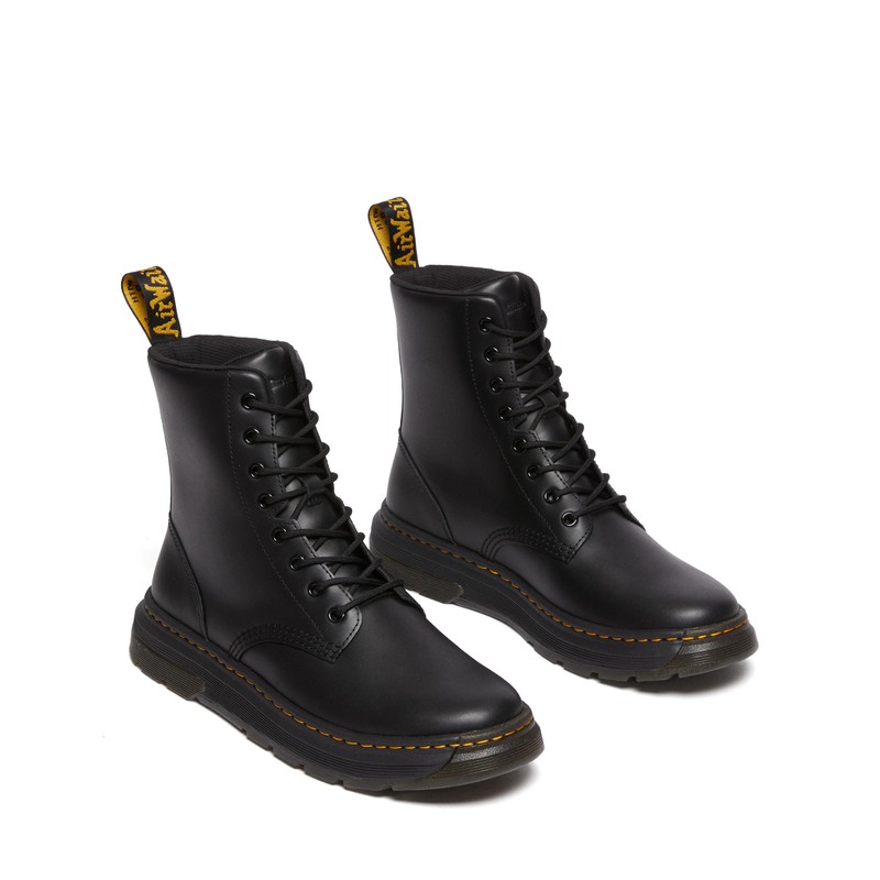 Dr. Martens 31222001130 Crewson Black Classic Pull Up 130