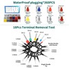 812Pcs Pin Connector Kit with Crimping Pliers - Terminal Pin