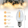 KGC 8Pack LED Night Light Bulbs, C7 Shatterproof Replacement Led