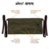 Under NY Sky Waist Apron - 3 pockets, Durable Twill