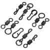 150pcs Fishing Barrel Bearing Rolling Swivels Kit Winding Resistance Stainless