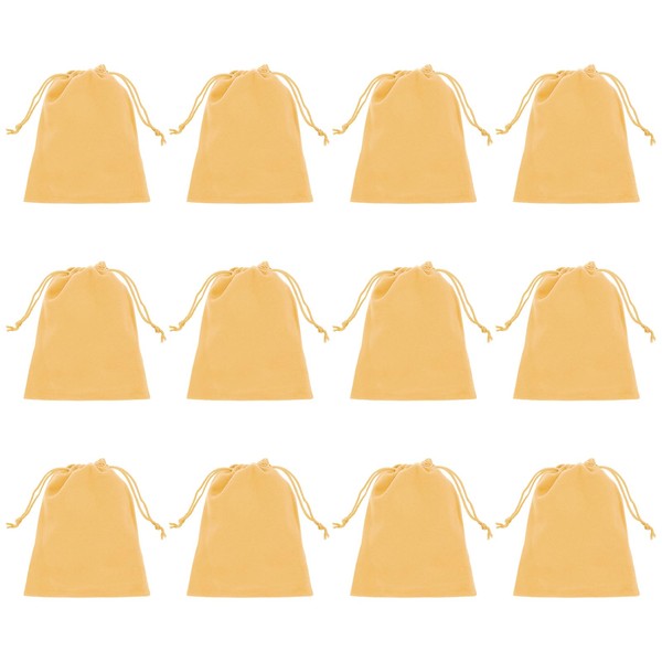 PATIKIL Velvet Gift Bags, 12 Pack 4 x 5 Inch